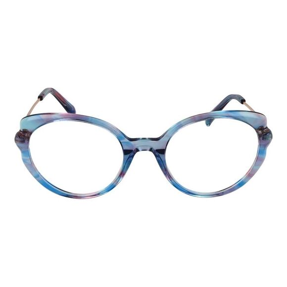 Emilio Pucci Blue Plastic Glasses Women\'s (Frames)